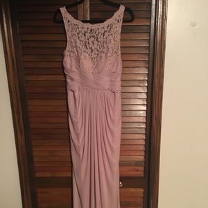 David’s Bridal bridesmaid dress
